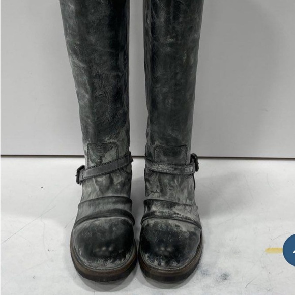 Freebird Tall Roady Stylish Gray Boots worn once. Like new. - Picture 1 of 7